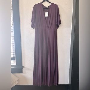 NEW with tags: purple maxi dress